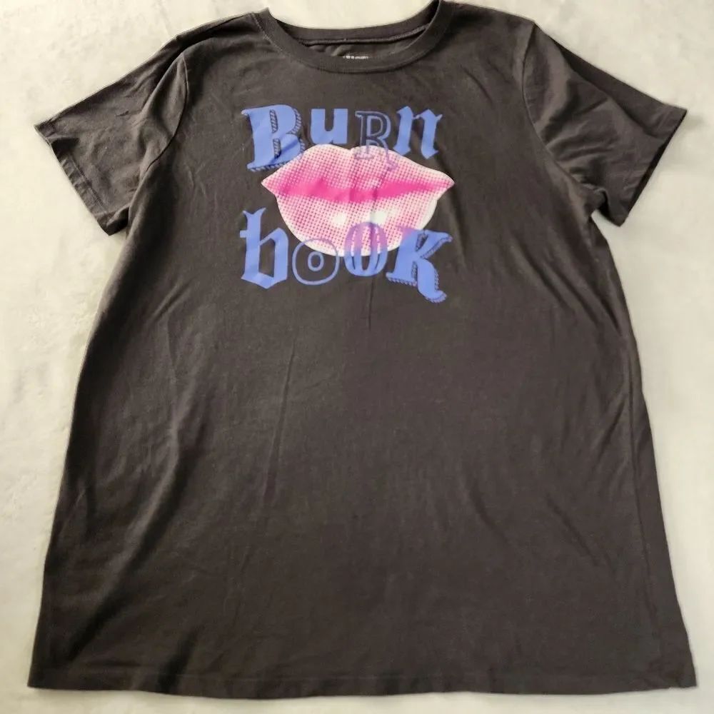 Mean Girls Burn Book Tshirt With Graphics Size Small